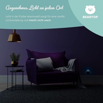 КОМПЛЕКТ 2x Ночник, датчик движения и сумерек АВТОМАТИЧЕСКИЙ СВЕТ