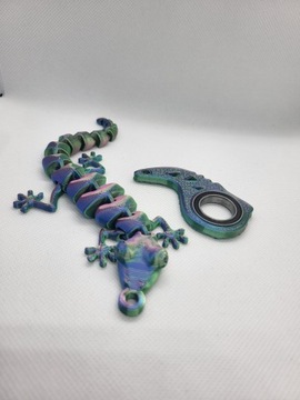 НАБОР ДЛЯ 3D ПЕЧАТИ KEYRAMBIT KEYSPINNER + LIZARD TIKTOK С БРЕЛОМ НА ПОДШИПНИКЕ