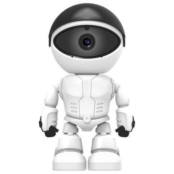 Home Intelligent Security IP Camera Wireless 1080P Robot WiFi Smart White