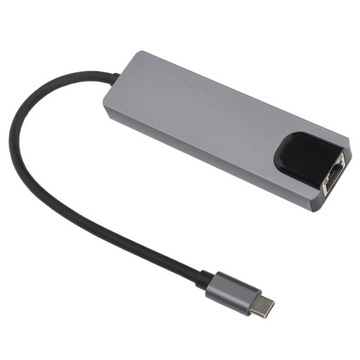 АДАПТЕР-концентратор RJ45 USB HDMI PD MACBOOK