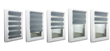 Рулонные шторы ДЕНЬ НОЧЬ ПРЕМИУМ, размер 36Х220