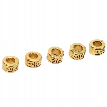 30шт модные бусины для волос из сплава для бороды своими руками