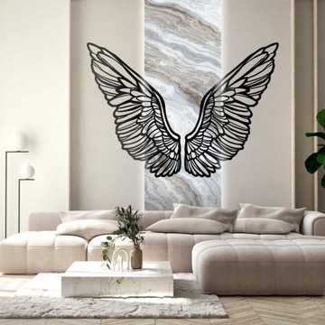 Dekoracja ścienna duże skrzydła 150×100 cm