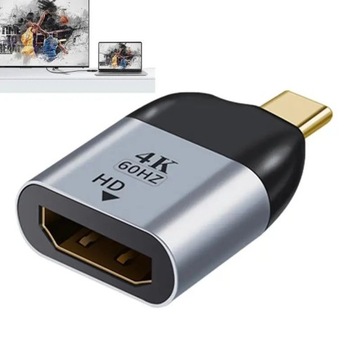 KABEL ADAPTER MINI USB-C 3.1 HDMI DO TYPE-C 4K 60HZ KONWERTER V2