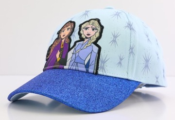 Детская бейсболка Disney Frozen FROZEN Elsa 52-56см Блестящая Вышивка