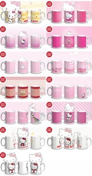 КРУЖКА HELLO KITTY КРУЖКИ + ПОДАРОК ​​НА ИМЯ РЕБЕНКА
