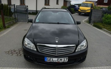 Mercedes Klasa C W204 Kombi T204 1.6 180 K BlueEFFICIENCY 156KM 2009 Mercedes-Benz Klasa C 1.6B Kompresor Automat PDC Tempomat 2 KPL KOL Sprowa, zdjęcie 3