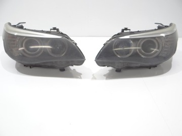 LAMPA LEWA PRAWA PRZEDNIA BMW E60 E61 LCI KOMPLET
