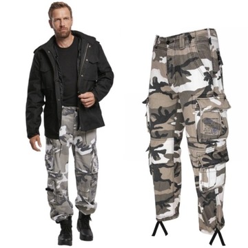 Spodnie Długie Męskie BRANDIT Pure Vintage Urban 4XL