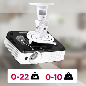 Duronic PB07XB Потолочное настенное крепление для проектора