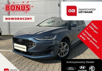 Ford Focus IV Kombi Facelifting 1.5 ECOBLUE 115KM 2024 Ford Focus Pormocja Noworoczna 1.5 EcoBlue 115KM AT Titanium X Salon PL