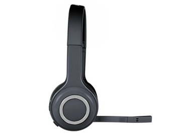 БЕСПРОВОДНЫЕ НАУШНИКИ LOGITECH H600 ЧЕРНЫЕ + МИКРОФОН / USB-РЕСИВЕР