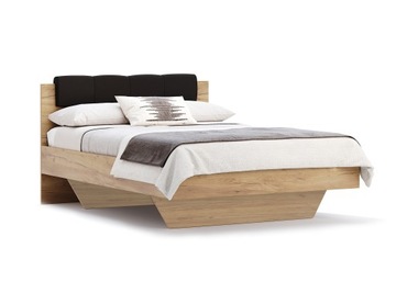 NOWOCZESNE Wysokie ŁÓŻKO 140cm SOLIDNA KONSTRUKCJA