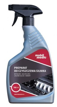 ŚRODEK DO MYCIA SILNIKA MOBIL MEDIC USUWA OLEJE I SMARY ATOMIZER 750 ml
