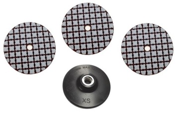 ZESTAW TARCZ DO SZLIFOWANIA GRESU PŁYTEK NA SUCHO