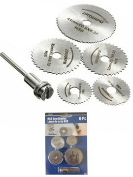 5x Widia TARCZE TARCZA DO CIĘCIA ZESTAW + ADAPTER