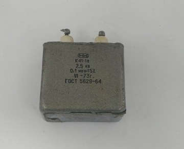KONDENSATOR 2.5kV 0.1uf +\- 5% radziecki
