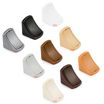 10x КОМАНДЕРСКИЕ ПОДСТАВКИ УГЛОВЫЕ КРОНШТЕЙНЫ СЕРЫЕ