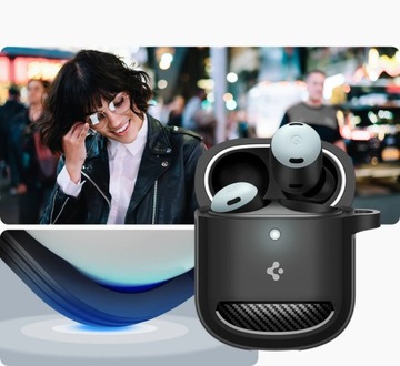 Etui pancerne Spigen do Pixel Buds Pro, obudowa
