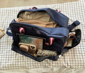 СПОРТИВНАЯ ТУРИСТИЧЕСКАЯ ДОРОЖНАЯ СУМКА ЧЕРНАЯ