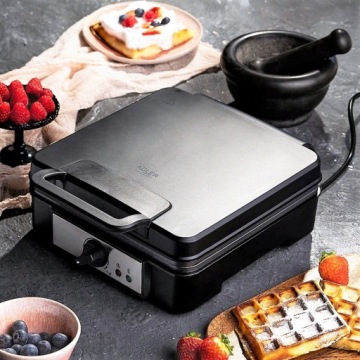 Вафельница XXL 4 БОЛЬШИХ ХРУСТЯЩИХ ВАФЛИ 1800 Вт AD3049