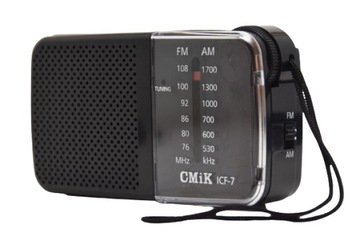 RADIO AM FM SKALA NA BATERIE TURYSTYCZNE PRZENOŚNE
