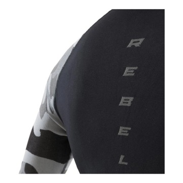 Термоактивная футболка REBELHORN FREEZE II CAMO чёрно-серая БЕСПЛАТНО
