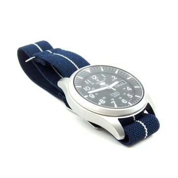 Французский ремешок для часов морской пехоты НАТО диаметром 22 мм, выкройка № 102.