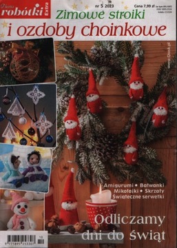5/2023 DIANA Robótki extra ZIMOWE STROIKI I OZDOBY CHOINKOWE