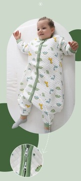 ДЕТСКИЙ СПАЛЬНЫЙ МЕШОК НА НОЖКАХ, ДЛИННЫЙ РУКАВ 80