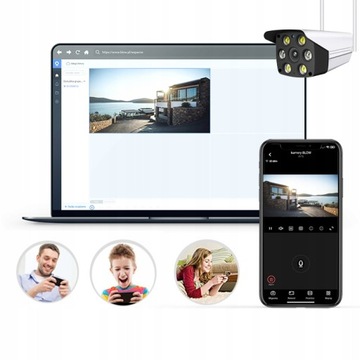 BLOW WiFi 3-мегапиксельная камера наружного домофона IP66