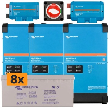 Zasilanie awaryjne trójfazowe 6.5kW - 21kWh