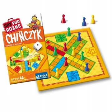 GRA MINI | CHIŃCZYK | WERSJA PODRÓŻNA LUDO GRANNA