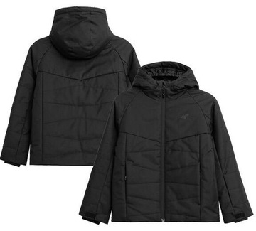 ЛЫЖНАЯ КУРТКА ДЛЯ МАЛЬЧИКОВ 4F С ТЕПЛЫМ КАПЮШОНОМ AW23M298