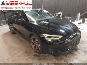 Audi 2023 Audi a3 2023 Audi A3 Premium 40 TFSI 2.0 Benzyna 201KM