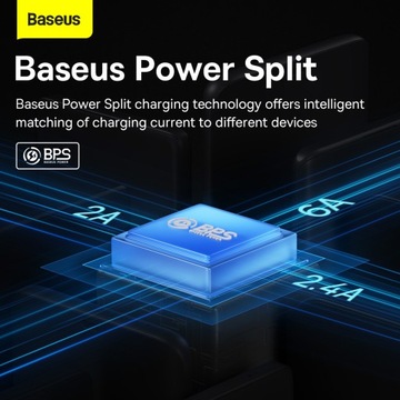 Кабель Baseus 3 в 1 — USB — Type C, Lightning, Micro USB — 66 Вт, 6 А, 1,2 метра