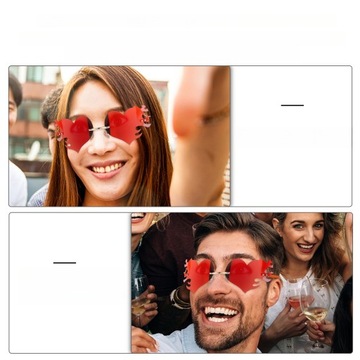 СОЛНЦЕЗАЩИТНЫЕ ОЧКИ HEART FLAME PARTY EYE FESTIVAL