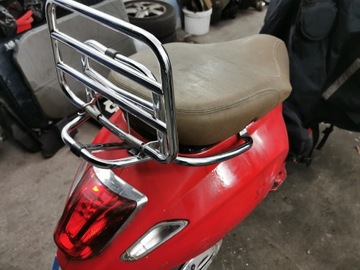 BAGAŻNIK TYŁ TYLNY CHROM VESPA PRIMAVERA SPRINT OR