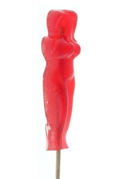 JADALNA ŻELKA KOBIET NA PATYKU JUICY JELLY 8CM