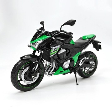 1/12 Kawasaki Ninja Z800 Racing Cross-country Motorcycle Model Simulation