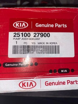 KIA OE 25100 27900 PŘÍDAVNÁ ČERPADLO VODNÍ