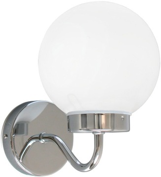 KINKIET ŚCIENNY 1x40W CHROM BIAŁY RABALUX TOGO