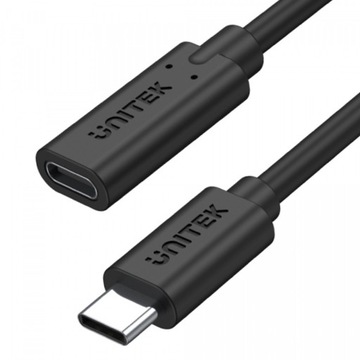 Kabel Przedłużacz USB-C 3.1 10Gbps 4K PD 100W 1m