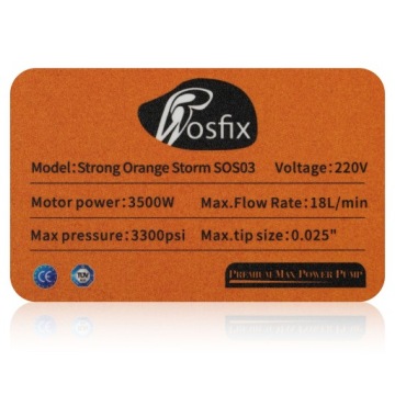 ГИДРОДИНАМИЧЕСКИЙ ПОКРАСОЧНЫЙ ГЕНЕРАТОР ROSFIX STRONG STORM 3500W HQ