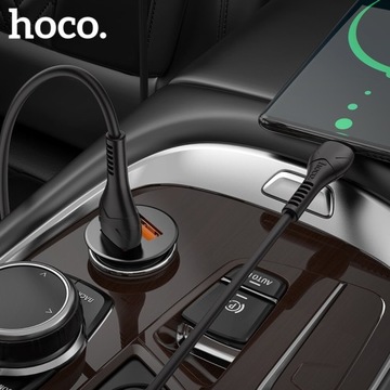 Быстрое зарядное устройство Quick Charge 3.0 QC3.0, 2 USB, 36 Вт, с кабелем USB-C типа C