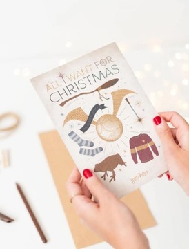 Kalendarz adwentowy Harry Potter Hogwarts markowy