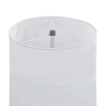 Lampa podłogowa na stojaku, 121 cm, biała, E27