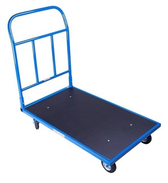 WÓZEK platformowy TRANSPORTOWY magazynowy 80x60cm