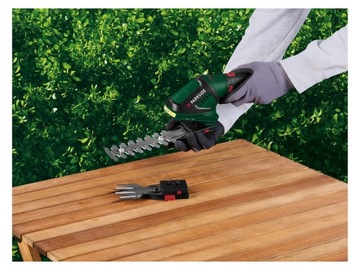 НОВЫЕ аккумуляторные ножницы PARKSIDE PGSA 4 ДЛЯ ТРАВЫ И ЩЕТКА 2в1 2Ач