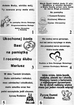 NASZYJNIK SREBRNY KRZYŻYK DLA CHŁOPCA ŁAŃCUSZEK KOMUNIA SREBRO 925 GRAWER